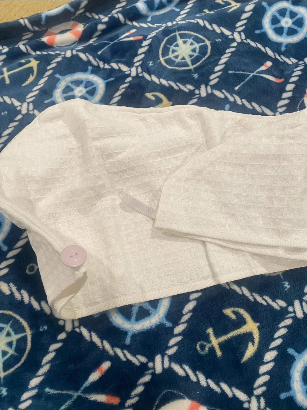 New Grove Super Absorbant Hair Towel. Organic Cotton